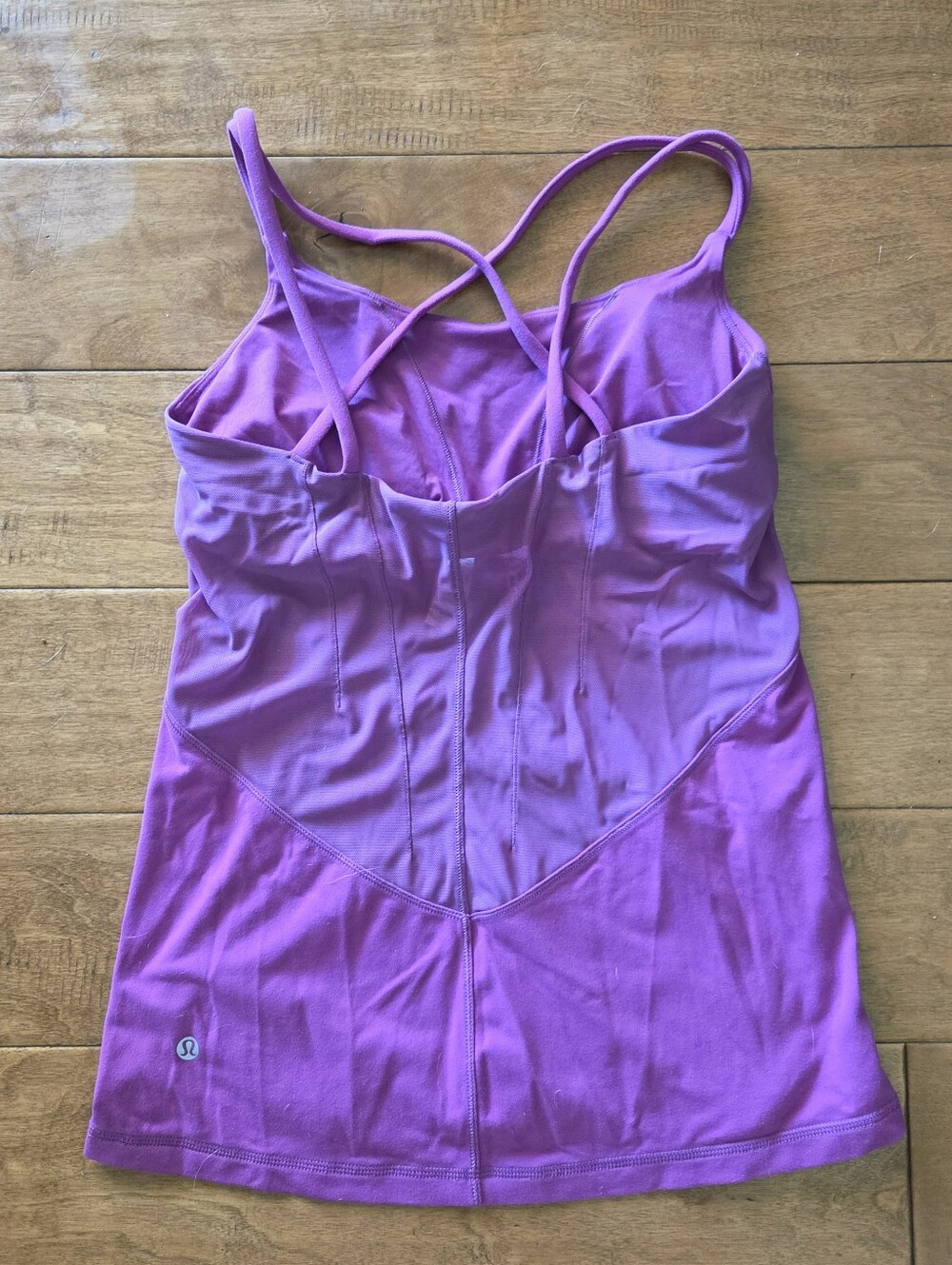lululemon athletica Vibrant Magenta Mesh-Panel Tank - Picture 3 of 5
